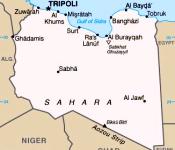 خارطة ليبيا