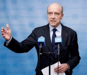 وزير الخارجية الفرنسي آلان جوبيه