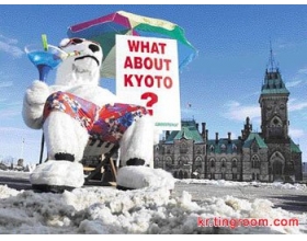 环境团体呼吁挽救北极熊，敦促遵守《京都协定