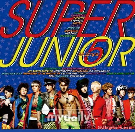 Super Junior的第五张专辑《Mr. Simple》推出后反响火爆